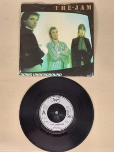 The Jam - Going Underground - 7" Vinyl Single Record Polydor 1980 Punk Mod - Picture 1 of 2