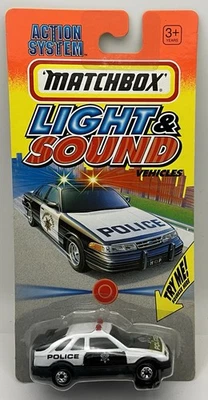 1996 Matchbox Lights & Sounds Ford Sierra XR4i Police Car - *Read - Image 1 of 4