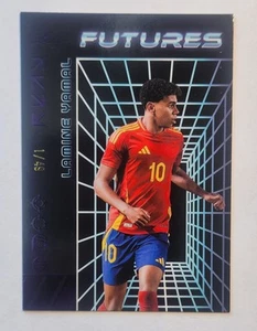 Leaf Futures Multi Sport Lamine Yamal RC 2024 púrpura SN 1/49 #128 - Imagen 1 de 2