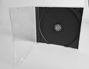 5x1 disc STANDARD CD Jewel Case 10.4 mm black - Afbeelding 1 van 3