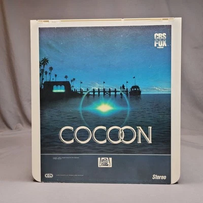 Cocoon CED Video Disc Vintage 1985 Ron Howard Wilford Brimley Stereo Tested Work - Image 1 of 4