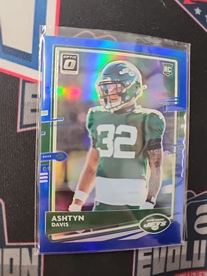 2020 Panini Donruss Optic Rookies Blue Prizm /179 Ashtyn Davis #145 Rookie RC - Image 1 of 2