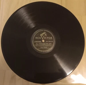 Perry Como Prisoner Of Love, All Through The Day RCA Victor Records 78 RPM 10” - Picture 1 of 2
