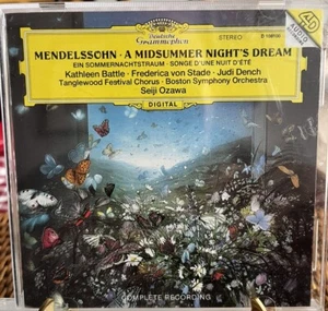 Midsummer Night's Dream by Mendelssohn / Battle / Ozawa / Bso DG CD 1995 NM - Picture 1 of 3