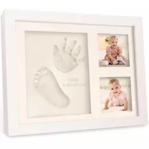 Baby Hand and Footprint Kit - Quick Dry Clay Baby Footprint Kit, Newborn Keepsak - Picture 1 of 12