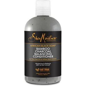 SHEA MOISTURE AFRICAN BLACK SOAP BAMBOO CHARCOAL DEEP BALANCING CONDITIONER 13oz - Picture 1 of 1