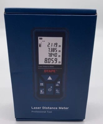Laser Measure DTAPE DT50 Laser Distance Meter 50M Portable Handle Digit... - Image 1 of 4