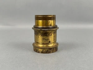 Darlot Paris No 2 Hemispherique Rapide Brass Lens - Bild 1 von 10