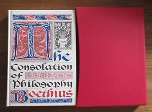 The Consolation of Philosophy: Boethius: Folio Society: 1998 First Edition: Mint - Picture 1 of 15