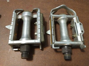 Vintage Bike Pedals SR SP-152 Quill Road Bike Single Speed 9/16 Japan Fixie - Picture 1 of 10