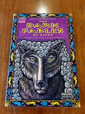 Dark Fables of Aesop (Philips CD-i) CDI, DISC NEAR MINT, W/SLIPCOVER, NO MANUAL - Image 1 of 4