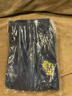 Chaleco polar con cremallera completa SGA Milwaukee Brewers para hombre M azul nuevo bolso sellado Foto 1 de 4
