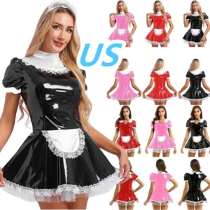 Sexy Disfraz de Criada Francesa para Mujer Adulto Criada Halloween Juegos con disfraces Vestido Trajes - Imagen 1 de 61