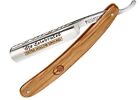 Boker Celebrated Razor 3.5" Carbon Steel Blade Olive-Wood Handle Extended. Tang