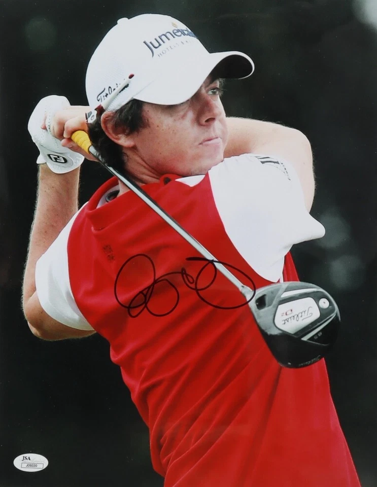 Фотография с автографом Рори Макилроя 11x14 (JSA COA) - A - Изображение 1 из 1