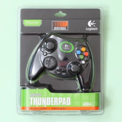Vintage Logitech XBOX (Original) Thunderpad Wired Controller *NEW & SEALED* - Image 1 of 3