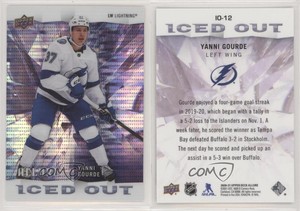 2020-21 Upper Deck Allure Iced Out Red Yanni Gourde #IO-12