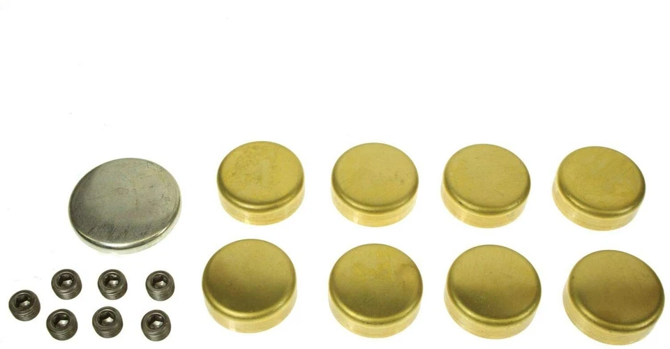 MELLING BRASS WELCH GALLERY PLUG KIT FOR CHEVROLET 396 402 427 454 502 V8 - Image 1 of 1