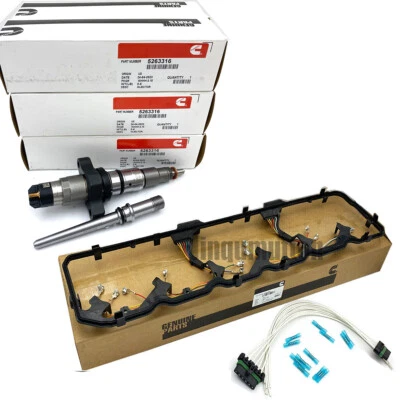 Super kit inyector de combustible Cummins Performance 50 HP para Dodge Ram 06-09 5,9 L diésel Foto 1 de 4