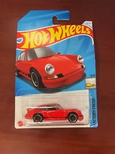 2024 Hot Wheels Porsche 911 Carrera RS2.7 RED 4/10 Factory Fresh 46/250 A33 - Picture 1 of 2