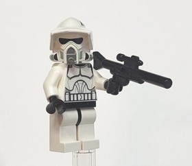 LEGO STAR WARS CLONE ARF TROOPER RAZOR MINIFIGURE sw0297 USED 7913 w/BLASTER