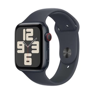 Apple Watch Series SE (2. generacji) Cellular 44mm Midnight Case i pasek sportowy S/M - Zdjęcie 1 z 7