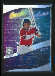 2022 SPECTRA BLUE INK COLORGRAPHS AUTO GERALDO PERDOMO DIAMONDBACKS - Picture 1 of 1