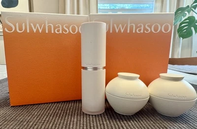 New SULWHASOO THE ULTIMATE S KIT: SERUM & CREAM & EYE CREAM MINI SET, Exp 2027  - Image 1 of 3