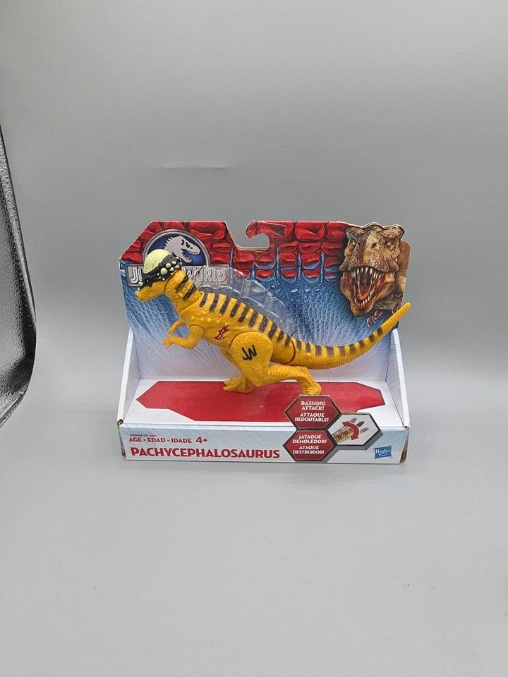 Nuevo dinosaurio Hasbro Pachycephalosaurus Bashing Attack de colección Jurassic World 2015 Foto 1 de 1