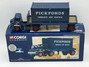 CORGI CLASSICS 30501 THAMES TRADER PLATFORM/CONTAINER - PICKFORDS 1:50 scale - Picture 1 of 21