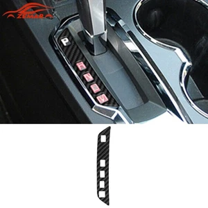 Carbon Fiber Automatic Gear Shift Indicator Cover Trim For GMC Terrain 2010-2017 - Foto 1 di 14