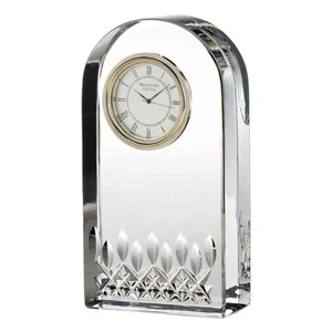 Waterford Giftology Lismore Essence Crystal Clock - 14cm - Picture 1 of 4