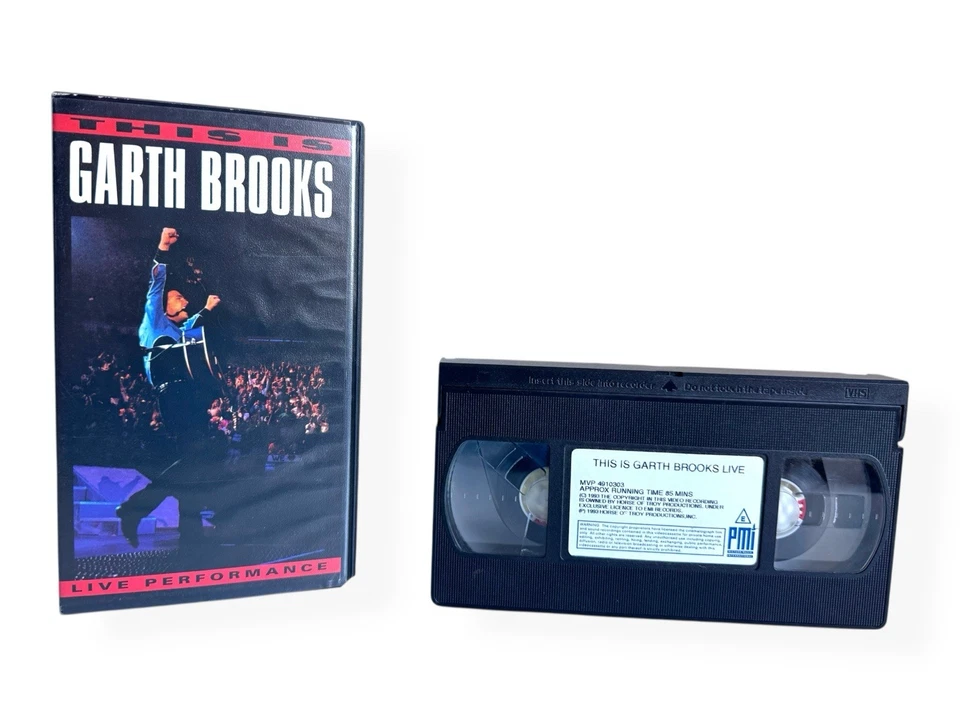 This Is Garth Brooks - Live Concert Performance - PAL VHS Video Tape - 1992 - Image 1 of 4