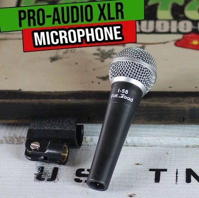 Cardioid Dynamic Vocal Microphones - Music Recording Studio Wired Instrument Mic - Image 1 of 4