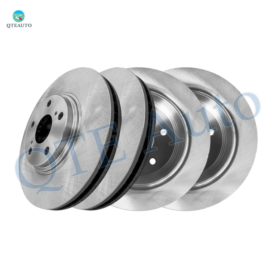 Juego de 4 rotores de disco de freno delanteros 296 mm-traseros 269 mm para base Lexus ES330 2004-2006 Foto 1 de 4