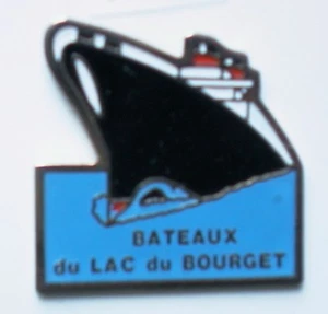 * Pin's Pin - BÂTEAU - N° 02 BÂTEAUX DU LAC DU BOURGET - Imagen 1 de 1