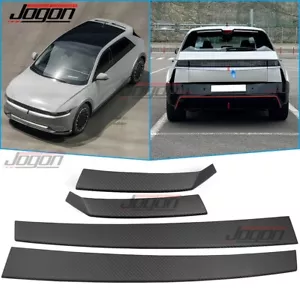 Rear Trunk Tail Light Lower Trim Strip For Hyundai Ioniq 5 5 N 22+Matte Carbon - Picture 1 of 10