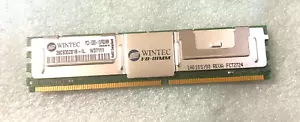 WINTEC PC2-5300-1G/FBDIMM 39C935281B-IL 1GB RAMBUS MEMORY MODUL RM2-CMP52-30 - Picture 1 of 2