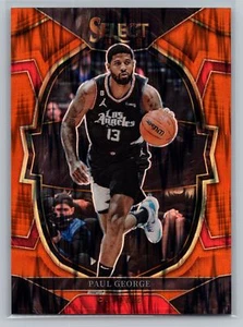 2022-23 Panini Select Paul George Orange Flash Prizms #16 - Picture 1 of 2