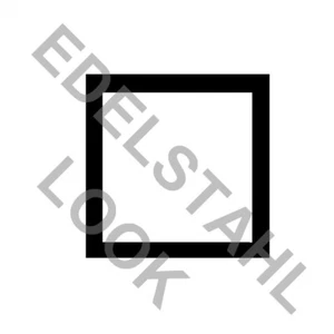 Alu Vierkantrohr 30x30x2mm EDELSTAHL LOOK 1 Meter ELOXIERT Alurohr - Bild 1 von 1