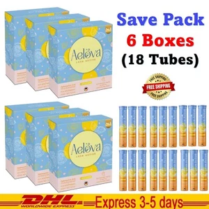 18 Tubes AELOVA Weight Management Weight Loss Effervescent Tablets Fast ship DHL - Picture 1 of 12