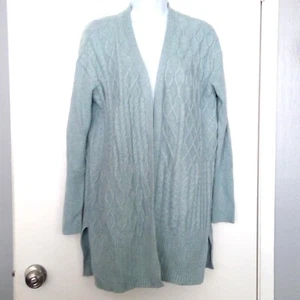Gorgeous Chico’s Open Front Cardigan Seafoam Excellent! Chico’s Sz 1 - Picture 1 of 8
