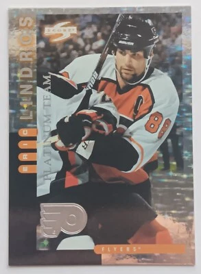 1997-98 Score Platinum Team Eric Lindros Philadelphia Flyers RARE - Image 1 of 2