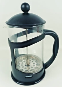 PYREX Cafetera Prensa Francesa 1 Litro Vidrio Plástico Negro En muy buena condición - Imagen 1 de 15