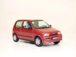 FIAT CINQUECENTO SX bordeaux 1/43 - Picture 1 of 1