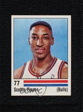 1988-89 Panini Stickers Spanish Scottie Pippen #77 Rookie RC HOF