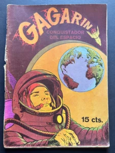 Cómic cubano 1961 Gagarin Conquistador del Espacio Yuri Gagarin Cosmonauta - Imagen 1 de 20