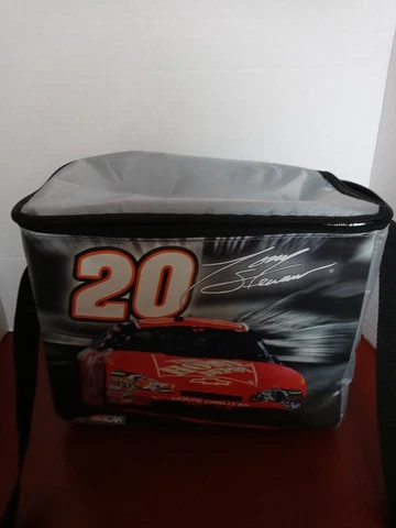 VINTAGE- NASCAR Tony Stewart #20 Insulated Lunch Box / Six Pack Cooler - Nice! Cover