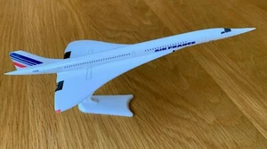 Avión AIR FRANCE CONCORDE pantalla superior de escritorio modelo 1/250 + soporte NUEVO F-BTSD - Imagen 1 de 12