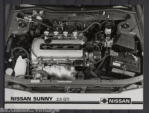 PRESS - FOTO/PHOTO/PICTURE - Nissan Sunny 2.0 GTI Engine - Picture 1 of 1